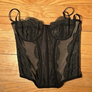 Urban Outfitters Black Corset